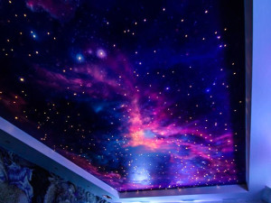 натяжные потолки звездное небо
